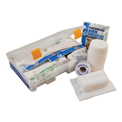 MobileAid EASY-ROLL Modular Trauma First Aid Station with BleedStop Compact 100 BLEEDING CONTROL & Gunshot Wound Kit (31500)