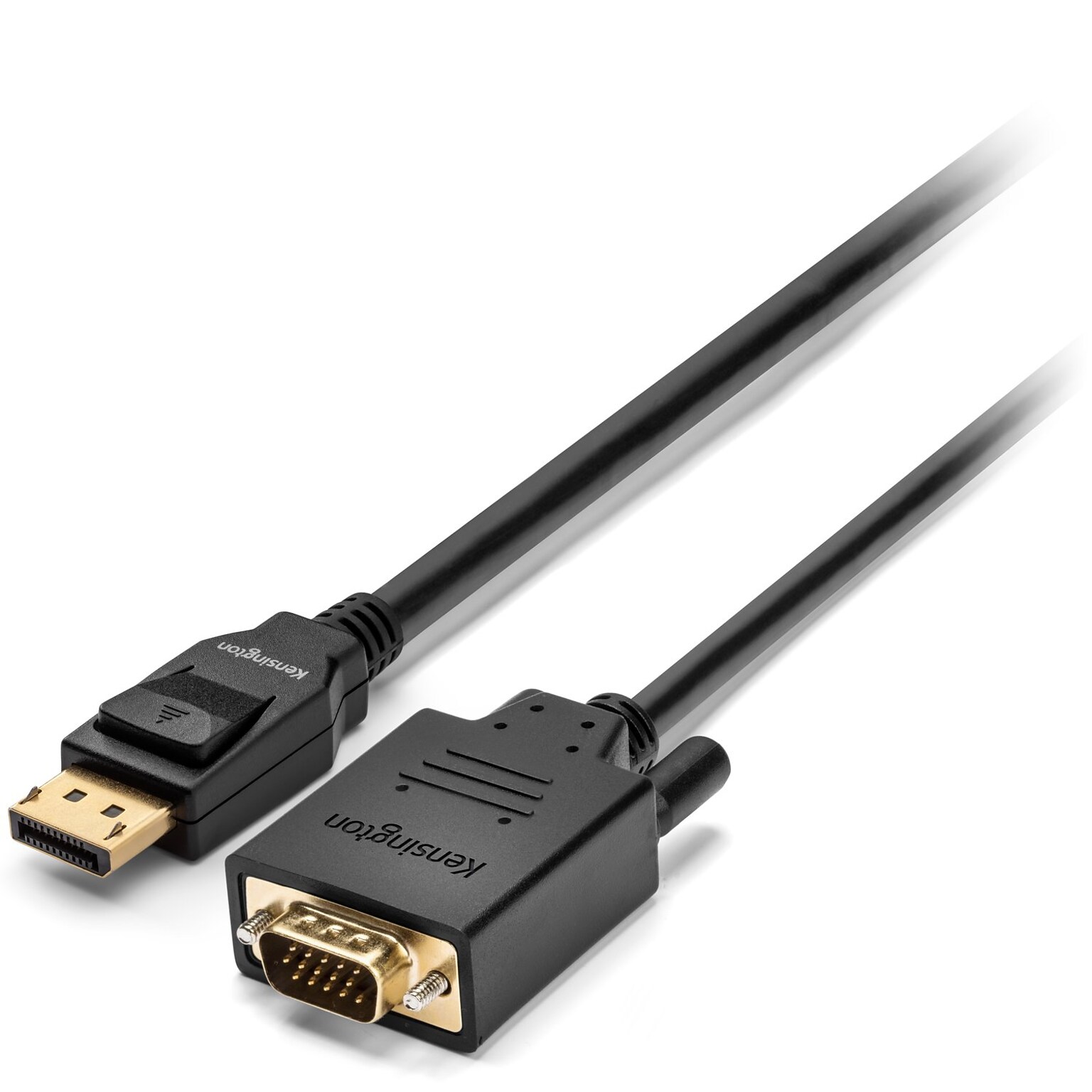 Kensington 6 ft. DisplayPort to VGA Video Cable, Male to Male, Black (K33024WW)