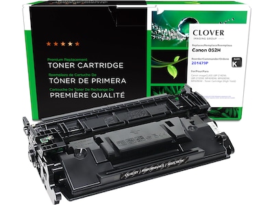 Clover Imaging Group Remanufactured Black High Yield Toner Cartridge Replacement for Canon 052H (2200C001)