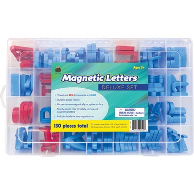 Teacher Created Resources Magnetic Letters Deluxe Set, 130 Pieces (TCR77582)