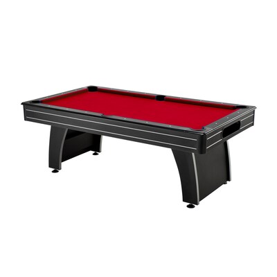 Fat Cat Tucson 7' Pool Table with Ball Return, Red (64-0152)