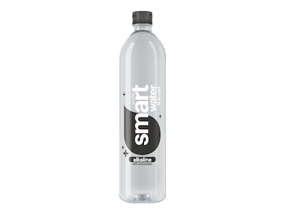 smartwater alkaline with antioxidant Water, 33.81 fl. oz., 12 Bottles/Pack (786162411167)