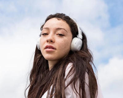 Studio Wireless On-Ear Headphones - Gray/Blue