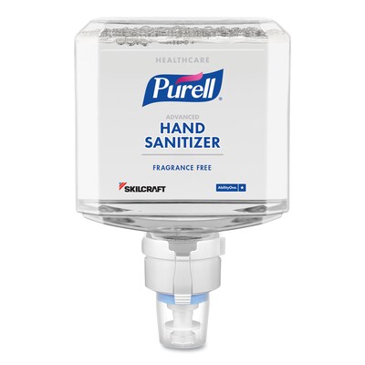 AbilityOne® 6508016941820 SKILCRAFT PURELL Healthcare Gentle and Free Foam Hand Sanitizer Refill, 1,