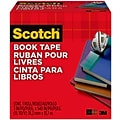 Scotch® Book Transparent Tape,  3 x 15 yds. (845-300)