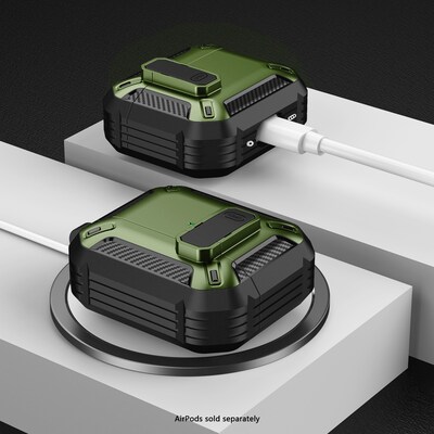 SaharaCase Raider Case for AirPods, 4th Generation, Cactus Green (HP00179)