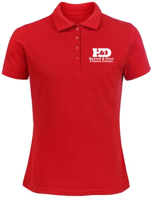 Custom Screen Printed Ladies 50/50 Polo Shirt