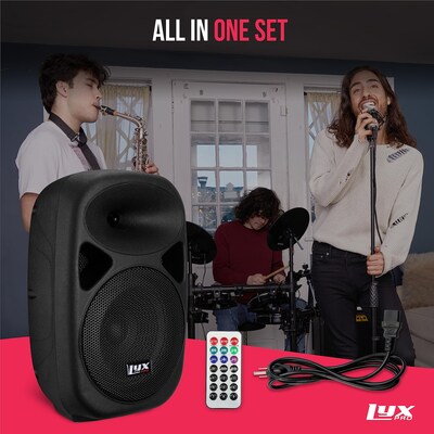 LyxPro 8 Inch Rechargeable PA Speaker (LYXSPA8BAT)