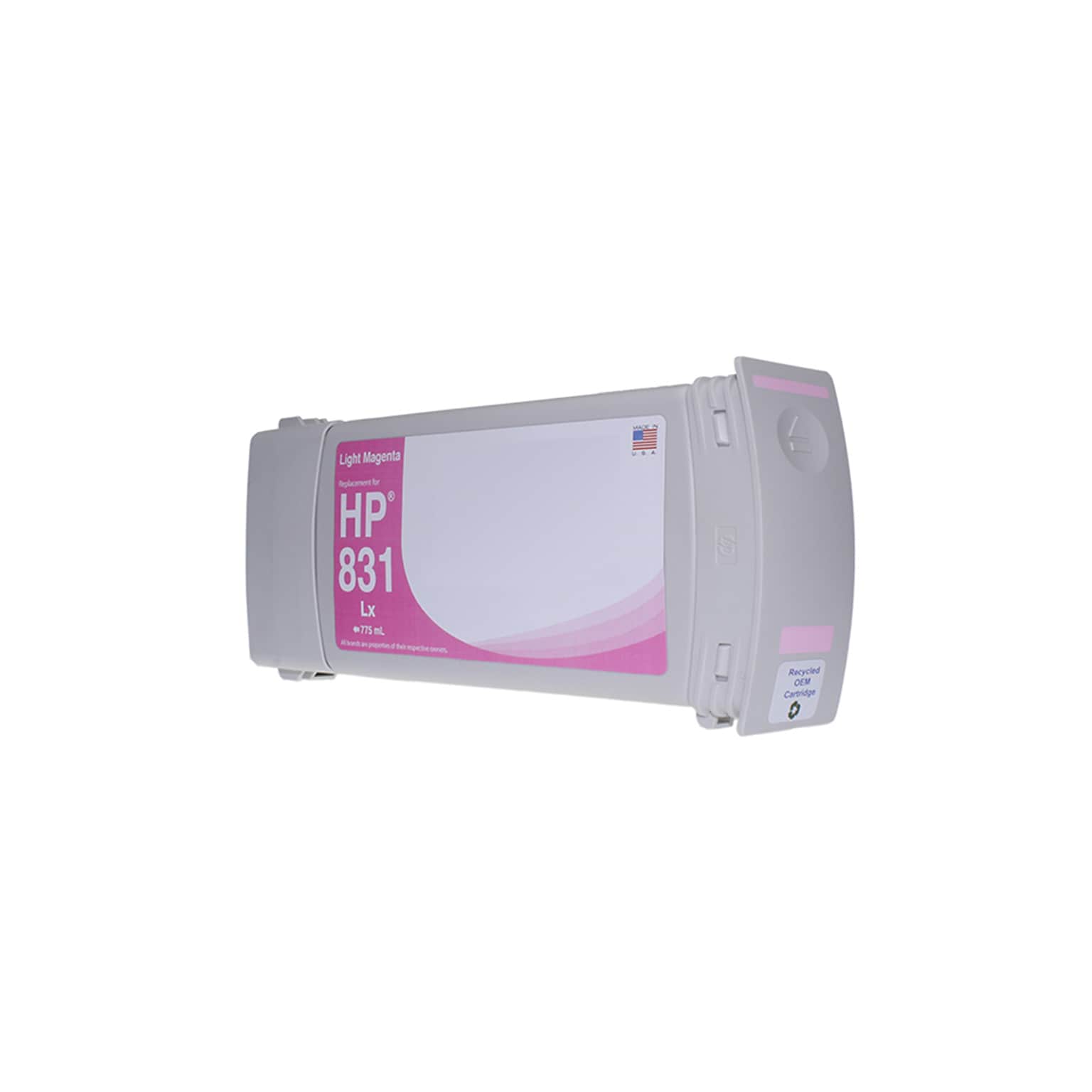 Clover Imaging Group Remanufactured Light Magenta Standard Yield Wide Format Inkjet Cartridge Replacement for HP 831 (CZ687A)