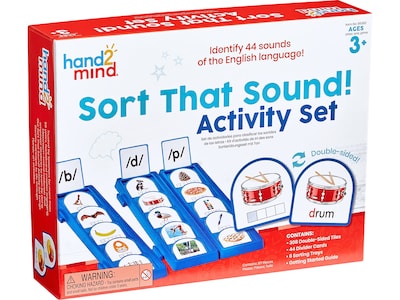 hand2mind Sort That Sound! Activity Set (95382)