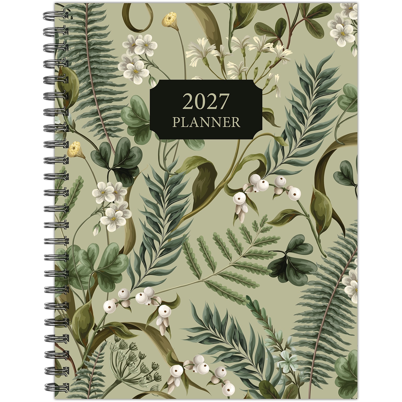 2027 Willow Creek Woodland Garden 6.5 x 8.5 Calendar Year Weekly & Monthly Standard Planner, Assorted Colors (66126)