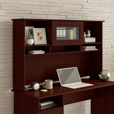 Bush Furniture 60W Desktop Hutch, Cherry (WC31431)