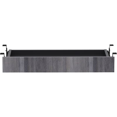 Lorell Essentials 17"W-Drawers, Weathered Charcoal (LLR69568)