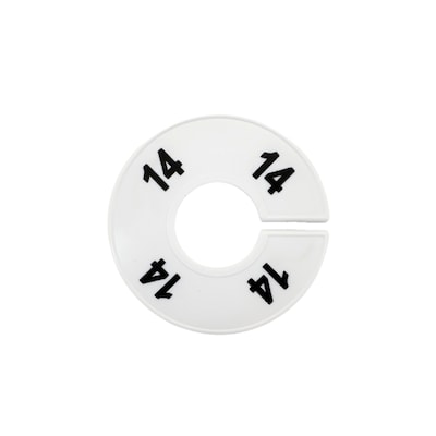 Nahanco Size 14 Plastic Dividers, White (CWB14)