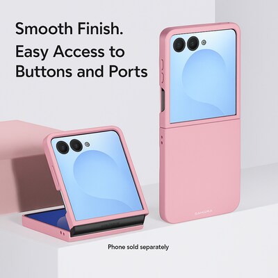 SaharaCase Venture Series Slim Case for Galaxy Z Flip7, Desert Rose (CP00862)