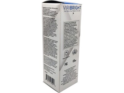 Viribright 2.5-Watt Daylight LED Candle Candelabra Bulb, Dozen (650191-12)