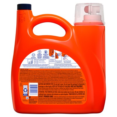 Tide Hygienic Clean HE Liquid Laundry Detergent, Original Scent, 94 Loads, 132 oz. (12216)