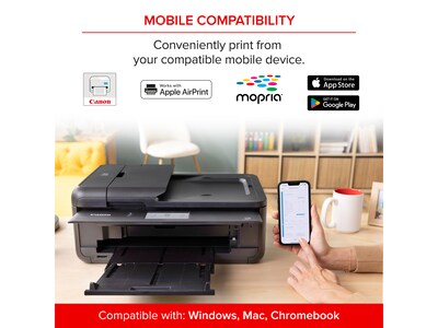 Canon PIXMA TS9520a Inkjet Printer, All-in-One, Print, Scan, Copy (2988C032)