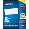 Avery Easy Peel Laser Return Address Labels, 1/2 x 1-3/4, White, 80 Labels/Sheet, 100 Sheets/Pack