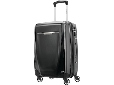 Samsonite Winfield 3 DLX Polycarbonate Carry-On Luggage, Black (120752-1041)