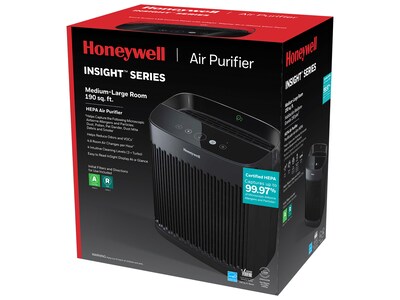 Honeywell InSight Energy Star HEPA Console Air Purifier, Black (HPA5100B)