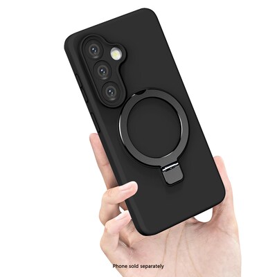 SaharaCase Venture Series MagSafe Compatible Phone Case for Samsung Galaxy S26, Shock Absorbing, Black (CP01113)