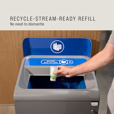 Rubbermaid Commercial CirculAir 90 Solid Air Freshener & Deodorizer Refill, Pure Scent, 6/Carton (FG402498)