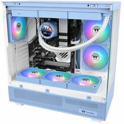 Thermaltake CT120 EX Reverse 120mm Cooling Fans with RGB Lighting (CL-F198-PL12BU-A)
