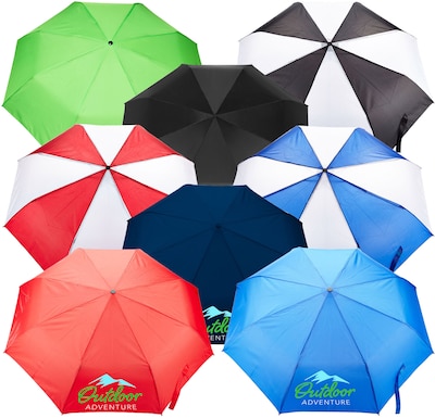 Custom Full Color Budget Folding Umbrella 42