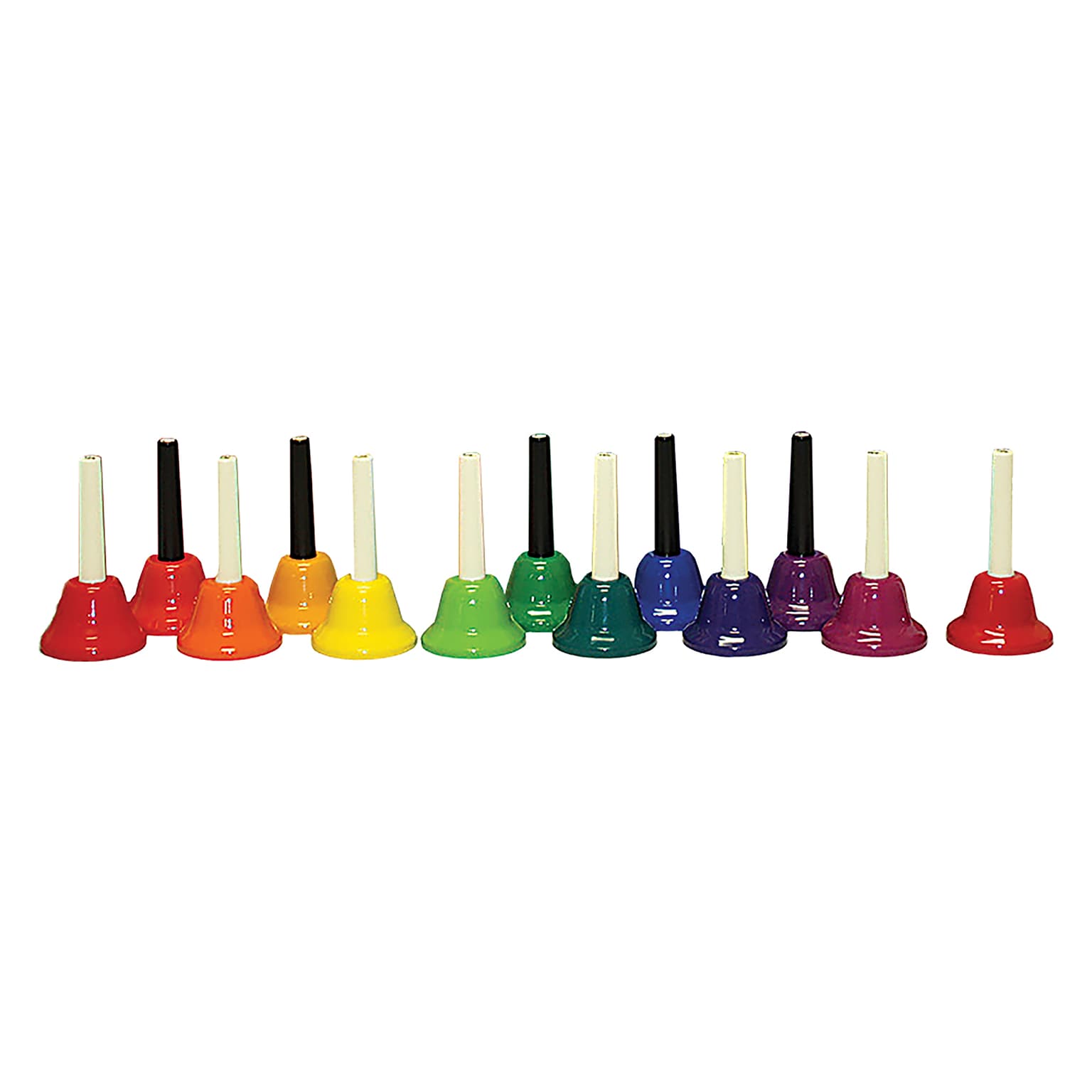 Rhythm Band Instruments Chroma-Notes 13 Note Hand Bell Set, 13/Set (RB-CNHB13)