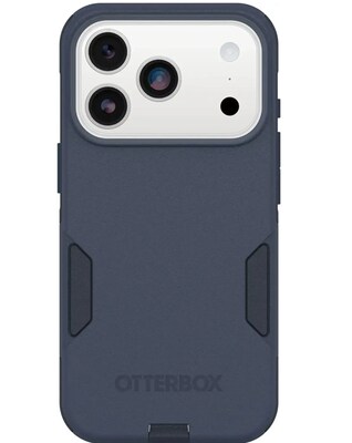 OtterBox Commuter MagSafe Phone Case for Apple iPhone 17 Pro, Shock Absorbing, Blue Sentiment (77-98330)