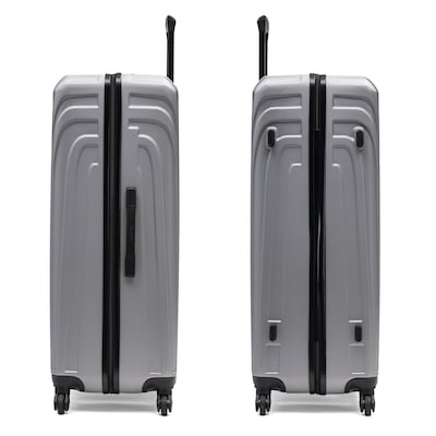 InUSA Vasty 33.86" Hardside Suitcase, 4-Wheeled Spinner, TSA Checkpoint Friendly, Pink (IUVAS00XL-PNK)