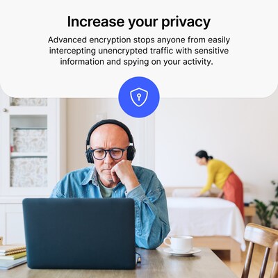 NordVPN Basic 1-Year VPN Service for up to 10 Devices, Windows, Mac, iOS, Linux, Android, Download (