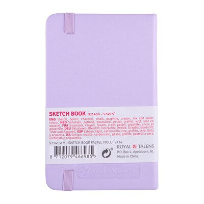 Talens Art Creation 3.5" x 5.5" Sketch Book, 80 Sheets/Book, 5/Bundle (TLN9314131M-5)
