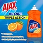 Ajax Triple Action Liquid Dish Soap, Orange, 52 oz., 6/Carton (149860)