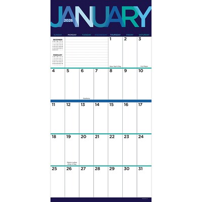 2026 TF Publishing Big Print 12 x 12 Monthly Wall Calendar (26-1104)