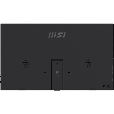 MSI PRO 15.6 FHD IPS 60Hz Portable Monitor, Built-In Speaker, Black (PROMP165E6)