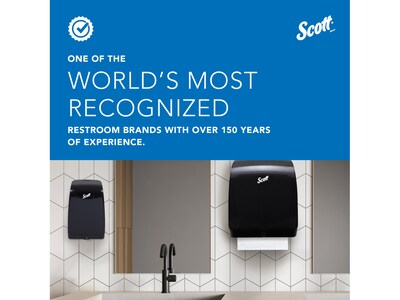 Scott Slimroll Manual Towel Dispenser, White (47091)