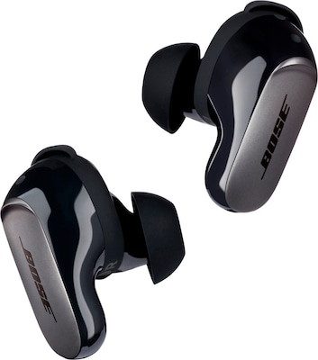 Bose QuietComfort Wireless Noise Canceling Earbuds, Black (882826-0010)