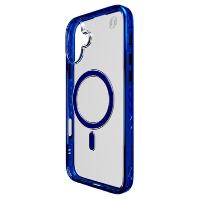cellhelmet Magnitude Series MagSafe Phone Case for iPhone 16 Plus, Shock Absorbing, Bermuda Blue (CM-105-BLU)