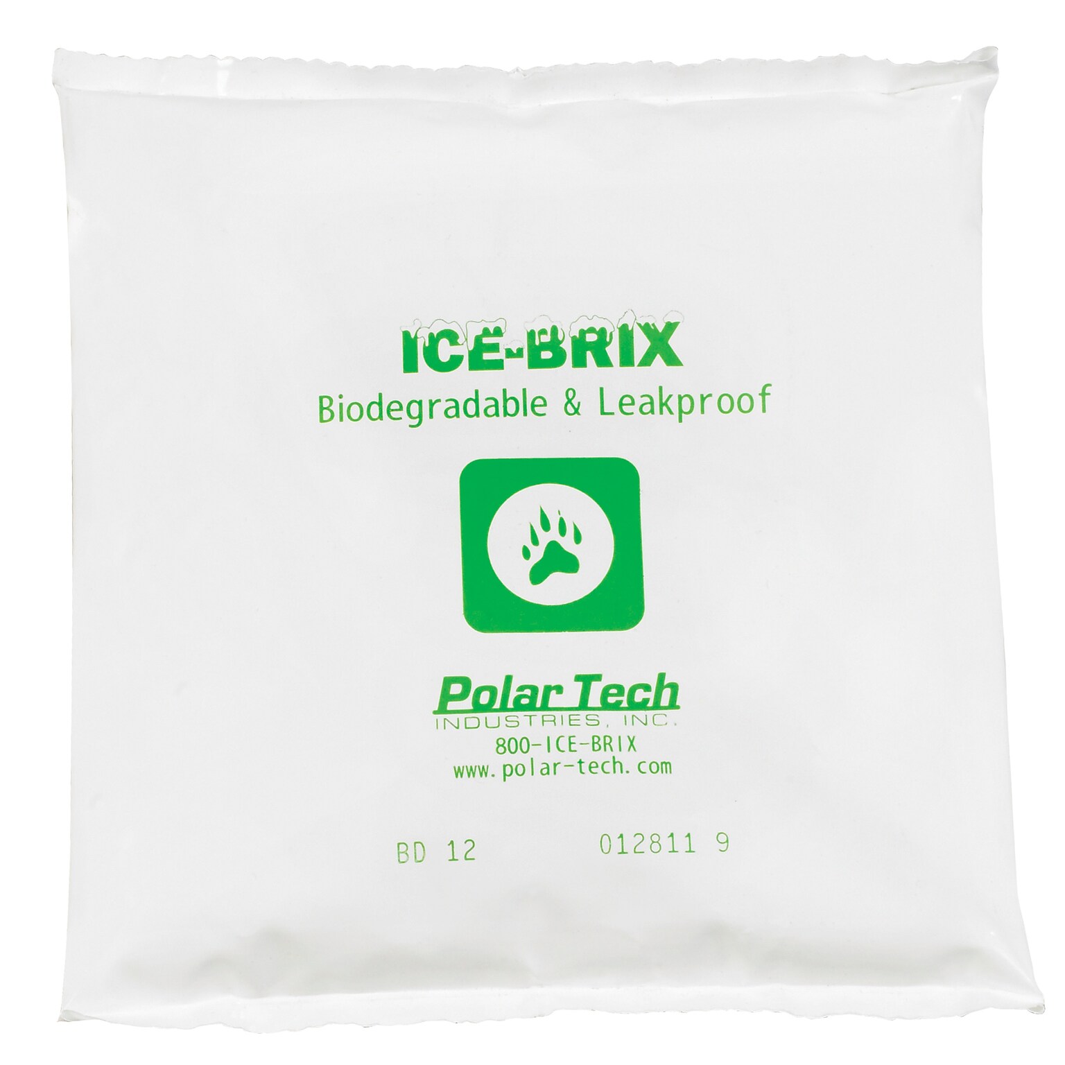 Ice-Brix Single-use Cold Pack, 12 oz., 6 x 6, 48/Carton (IBB12)