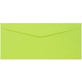 JAM Paper #9 Business Envelope, 3 7/8 x 8 7/8, Lime Green, 100/Pack (1532898D)