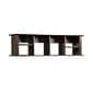 Prepac™ Wall Mounted Desk Hutch, 48" x 11.5", Espresso (EHD-1348)