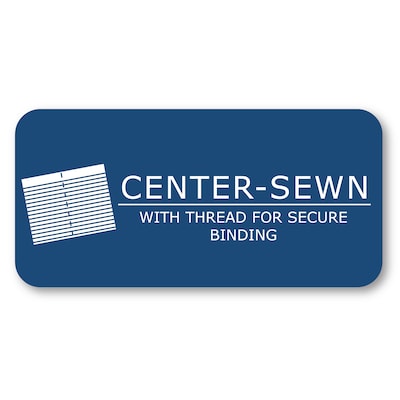 Roaring Spring Paper Products 1-Subject Composition Notebooks, 7" x 8.5", Wide Ruled, 48 Sheets, Brown (77308)