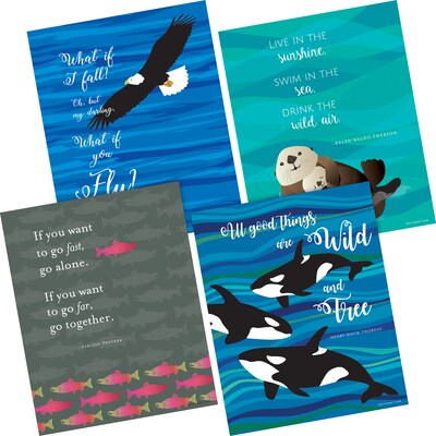 Barker Creek Sea & Sky Bulletin Board Set, 480/Set (3999)