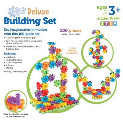 Learning Resources Gears! Gears! Gears! Beginner’s Building Set (LER9162)