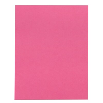 Tru-Ray 9" x 12" Construction Paper, Dark Pink, 50 Sheets/Pack, 5 Packs/Bundle (PAC103434-5)