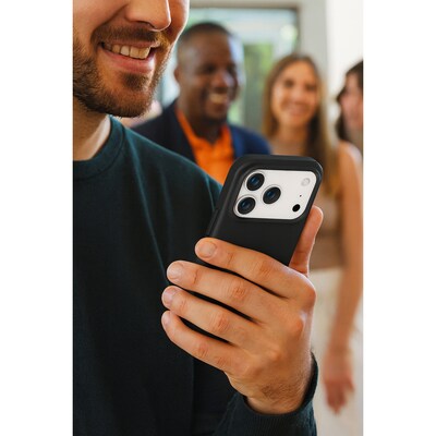 SaharaCase Venture Series MagSafe Compatible Phone Case for iPhone 17 Pro Max, Shock Absorbing, Scorpion Black (CP01001)