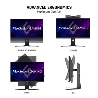 ViewSonic 27" 4K Ultra HD 320Hz LED AMD FreeSync Gaming Monitor (XG275D-4K)