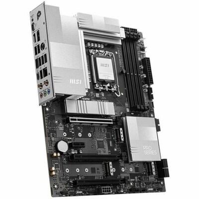 MSI PRO Socket LGA-1851 ATX Intel Core Ultra Motherboard (Z890PWIFI)